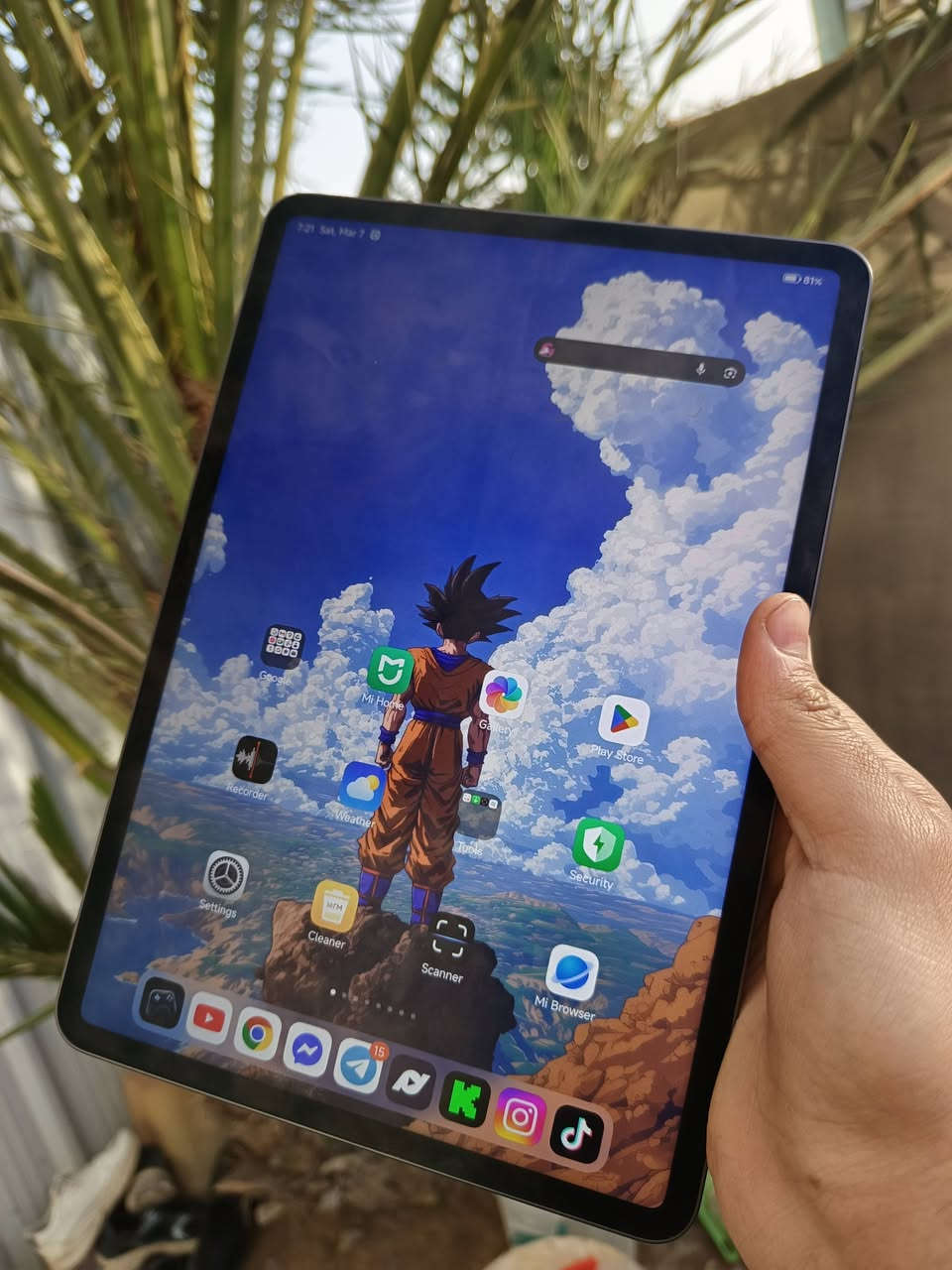 السلام عليكم

شاومي باد 7 برو
Xiaomi pad 7 pro 

نظافة 100% 

ذاكره 512
عشوائيه 12

الشاشة11.2 بوصة - 144 هرتز - IPS LCD
شاشة طافية ما تعكس الضوء 

المعالجSnapdragon 8s Gen 3

البطارية والشحن السريع8850 مللي أمبير - 67 واط
نسبة البطارية 100%

الكاميرا 50 م.ب

للبيع  السعر 575 

مكاني ديالى بعقوبة

هـ/***********

متواجد خاص
