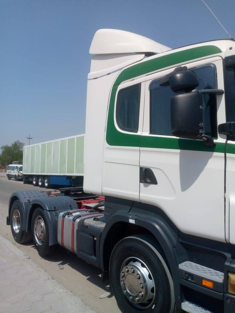 سلام عليكم راس تريله سكانيه سنكل امامي / مديل 2005 /جاهزه مكفوله من قماره/ ومن شاصي /ومن مكينه سته حجم420/ رقم بصره الإنكليزي بسمي مسجله فلات /    ابيع بس راس فقط /عنوان البصره الهارثه/    /السعر265/ وبيه مجال لطيبين //***********/
