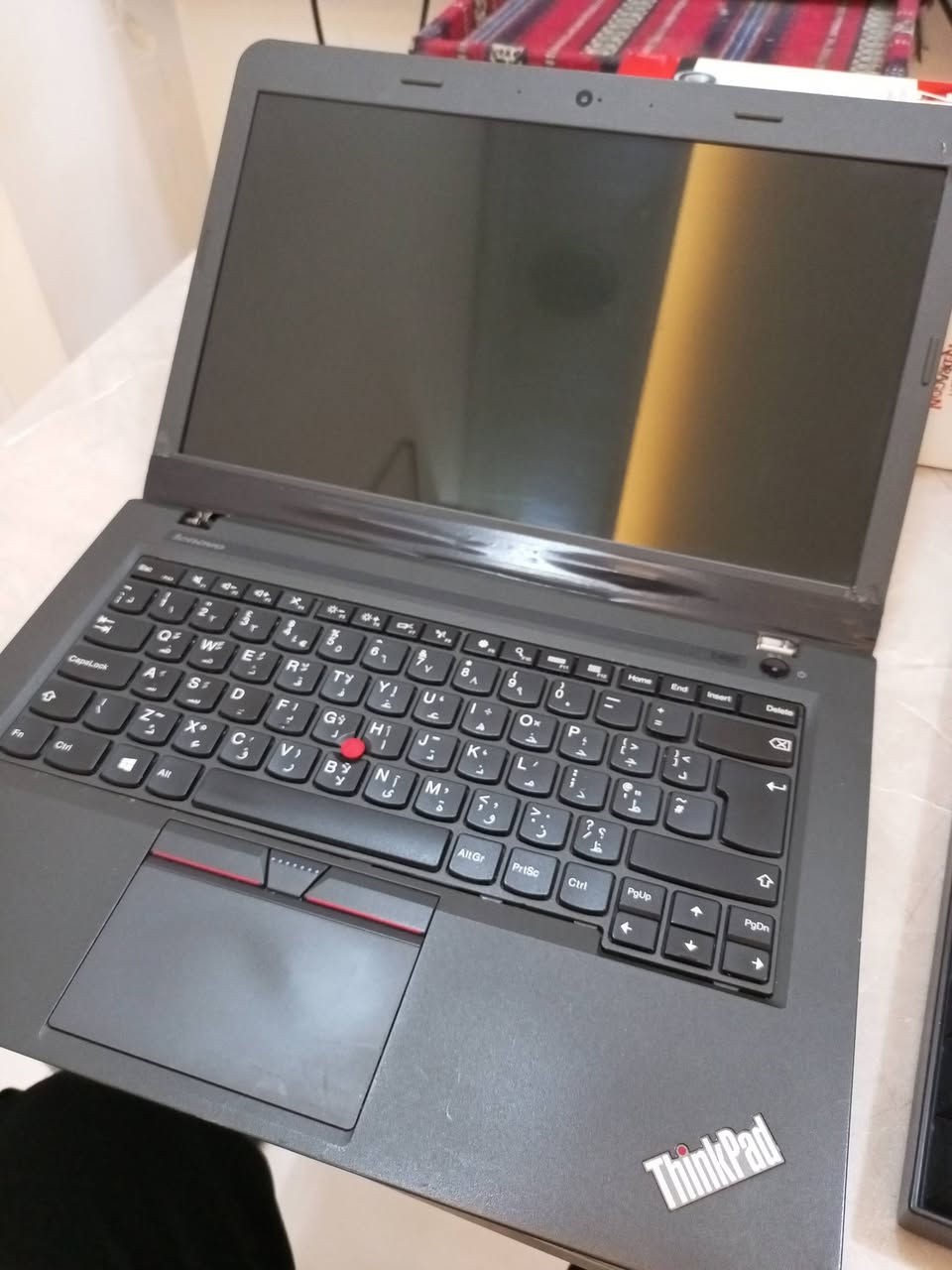 لابتوب لينوفو ثانك باد e460 للالعاب المتوسطه
الشاشه 720p
هارد 500كيكا ssd
رام عشوائي 16 كيكا
المعالج i7 6500u 2.50ghz
كرت الشاشة داخلي 8 كيكا مال انتل 
وخارجي AMD Radeon R7 m360 2gb
بيه كسر بالاطار مال الشاشه البلاستيك تصليحه كامل مع الكلبسات مال فتح وسد الابتوب ب30 الف 

سعره 325 الف وبيه مجال للشراي


**إذا كنت صاحب هذا الإعلان وتريد حذفه لأي سبب، رجاءا أرسل رسالة إلى الدعم الفني**