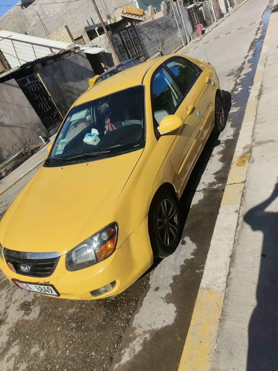 كيا سبكترا موديل ٩ خليجي كير محرك مكفول تبريد سياره كبل لشارع سنويه ٣٠ مصفره سعر ٧٢ بيهه مجال ***********
