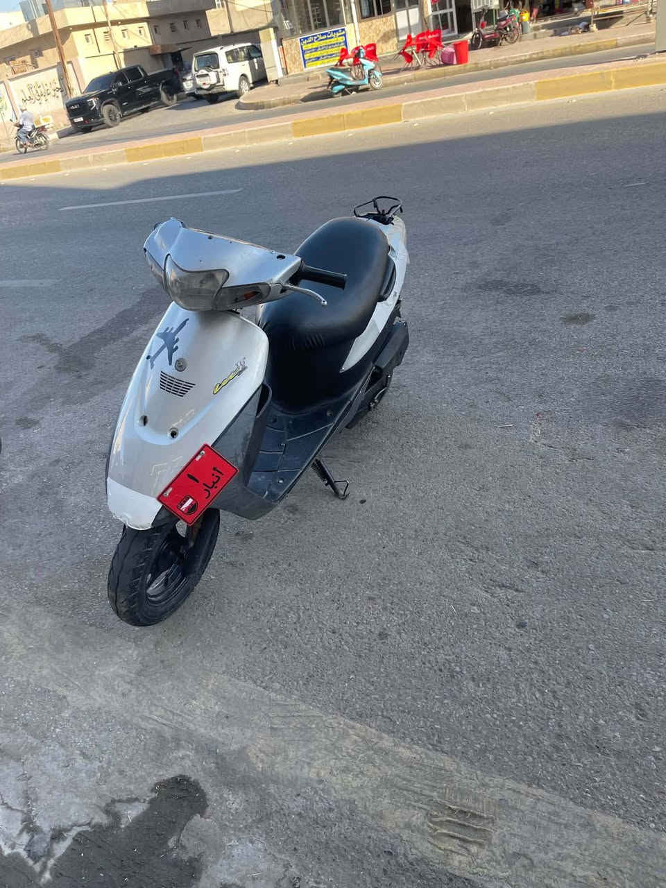 سلام عليكم مكلف بالنشر دراجه سازوكي 60 شغاله هندر وسلف كهربائيات شغاله لايت زنون شلعه ومعدل السعر 200 وبيه مجال المكان شارع 17


**إذا كنت صاحب هذا الإعلان وتريد حذفه لأي سبب، رجاءا أرسل رسالة إلى الدعم الفني**