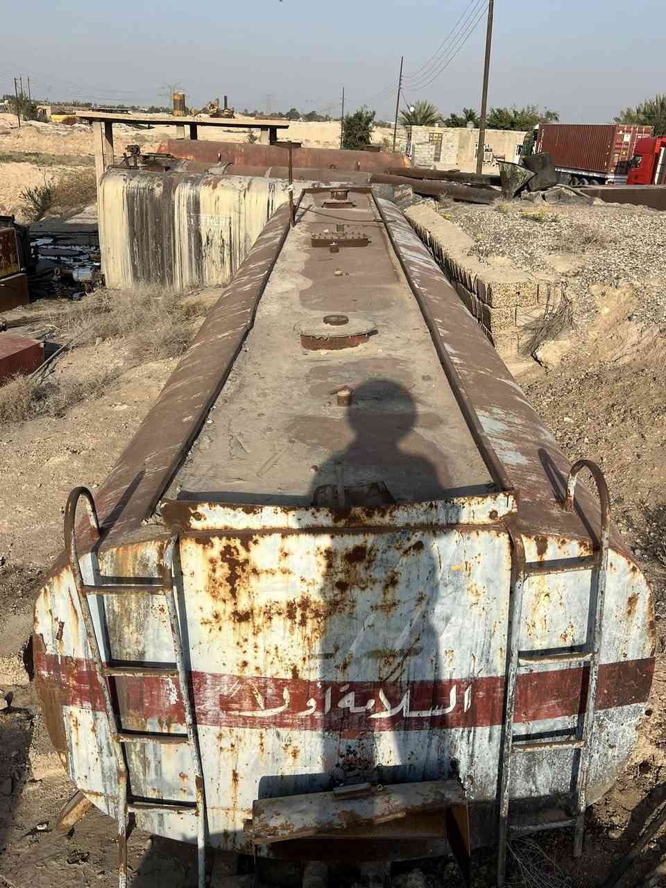 يالله توفر جميع انواع الخزانات للمياه أو الكاز احجام مختلفة نضاف للبيع السعر وللاستفسار اتصل ع 

‭٠٧٧٤ ٣٥٢ ٩٠٦٨‬
العنوان بابل الحصوه طريق حله بغداد
