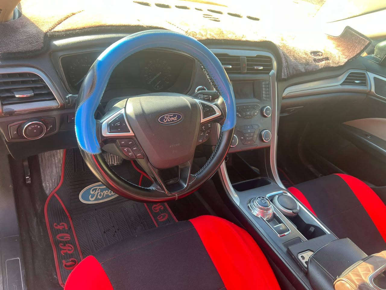 السلام عليكم ...فورد فيوجن 2019 وارد امريكي ضررها بنيد فقط بدون اي دواخل... وهنا بالعراق صار بيها صبغ بابين وجاملغ اثر شخط فقط...بدون معجون..بدون دواخل... السيارة بحالة ممتازة...كير ومحرك جيد جدا 2500 المرغوب
دوشمة وتخم تاير جديد وصدر امامي خلفي جديد وبالخير عالياخذها ..بيع او مراوس باقل  مكان السيارة بغداد حي القادسية  السعر ١١٠

الاتصال على الرقم ***********
او الرقم ***********
