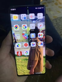 جهاز هونر x9a 5G جهاز مبدل شاشه وبيه خط ونقطه صغيره الجهاز كلشي شغال ب...