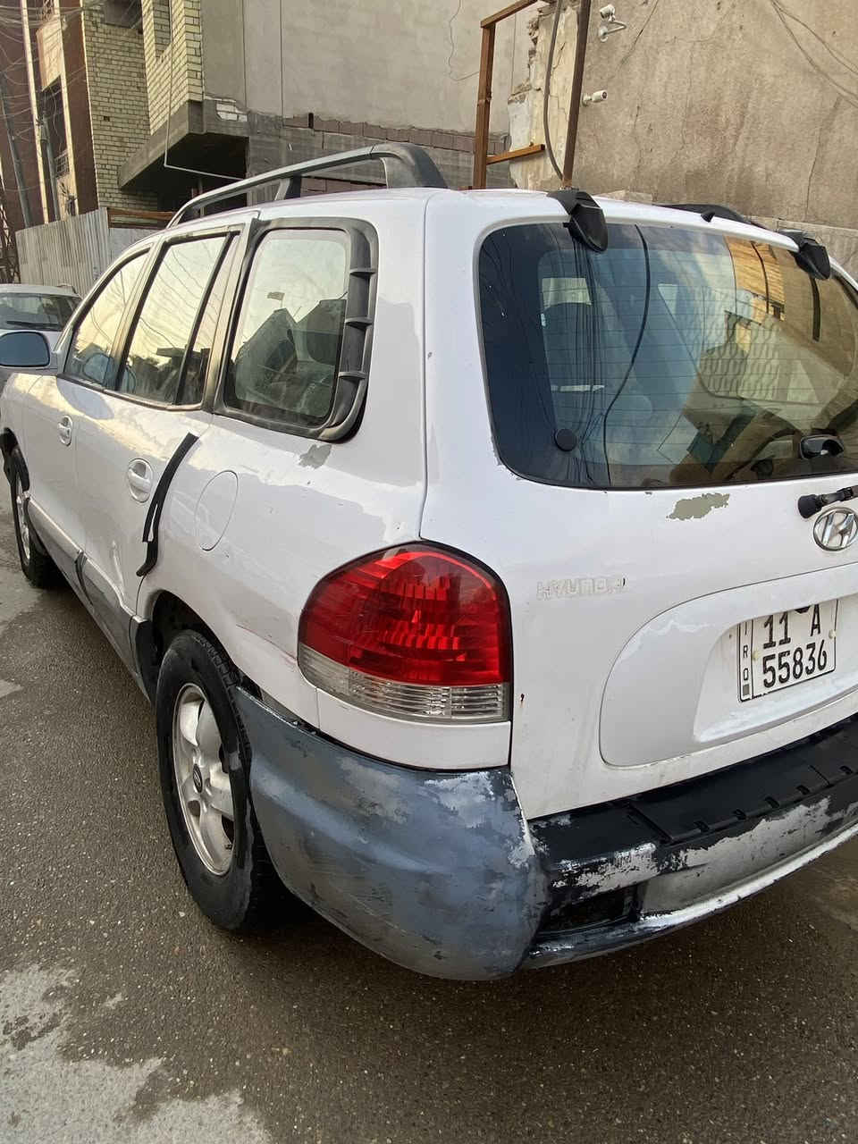 سلام عليكم هونداي سنتافيا 2006
وارد امريكي حادثها من امريكا جاملغ امامي جهة السايق مكينة 2700   6 سلندر  
تو ويل  امامي 
ماشية 98 الف ميل 
جام كهرباء 
شاشة بلوتوث 
صدر امامي جديد تخم تاير جديد
محرك السيارة بي تبخير  والكومبريسر  عطلان
رقم بغداد دولي جديد سنوية جديدة
مكانها بغداد الكرادة 
***********
