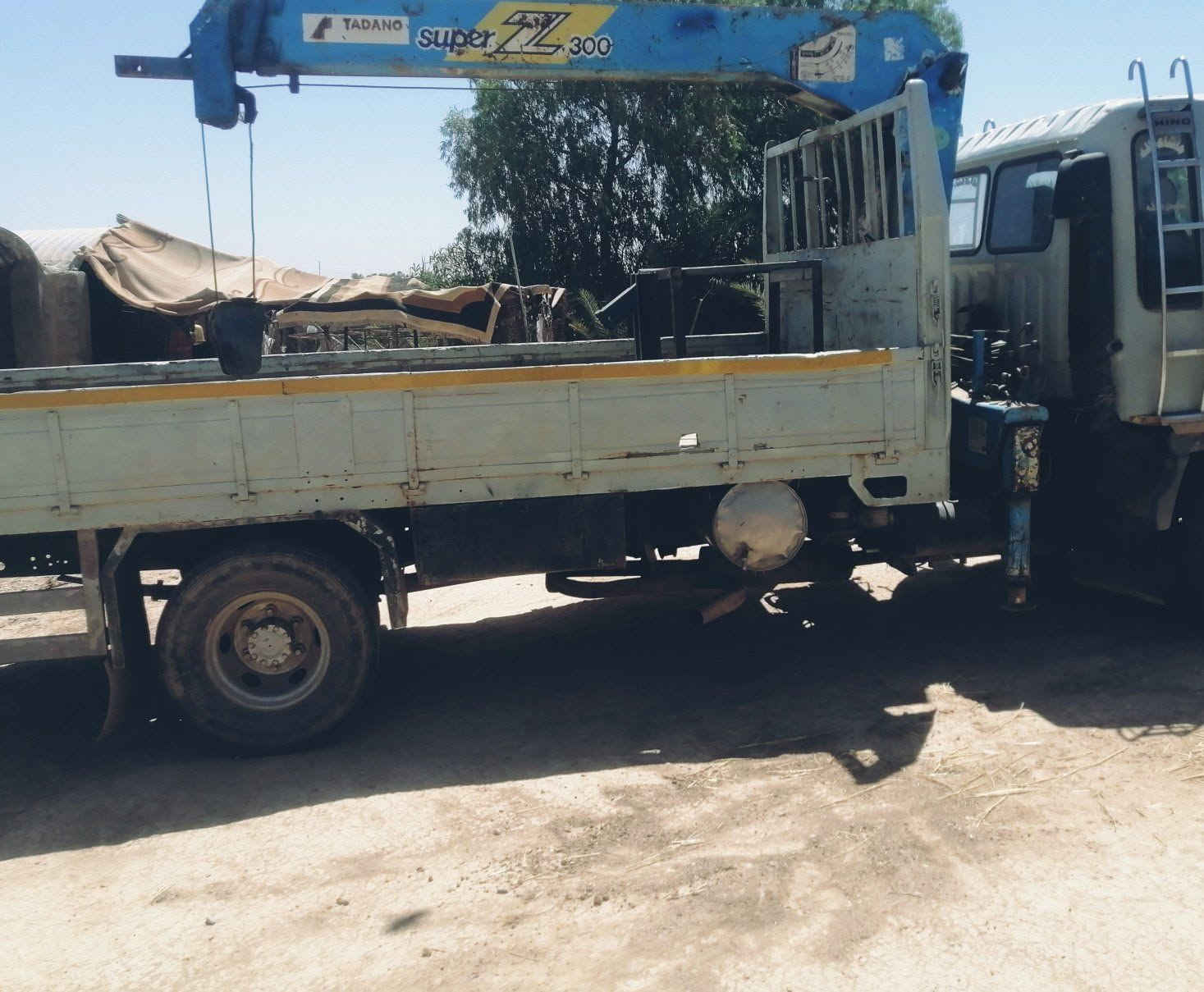 للبيع كرين هينو موديل 93 رقم  ديالى انكليزي   سنويه جديده ماتنتهي 29حصه كاز  جهاز 3طن   طخم تاير جديد   كرين نضيف  شرط اكسن محرك كير  شاصي  مكفول  للاستفسار انتصل  وتدلل هاذا رقم  الجوال *********** حياكم الله
