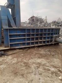 عليكم مكبس حديد للبيع جاهز للعمل قياس 2/3متر وزن لكبسه من 500الئ 1250 ...