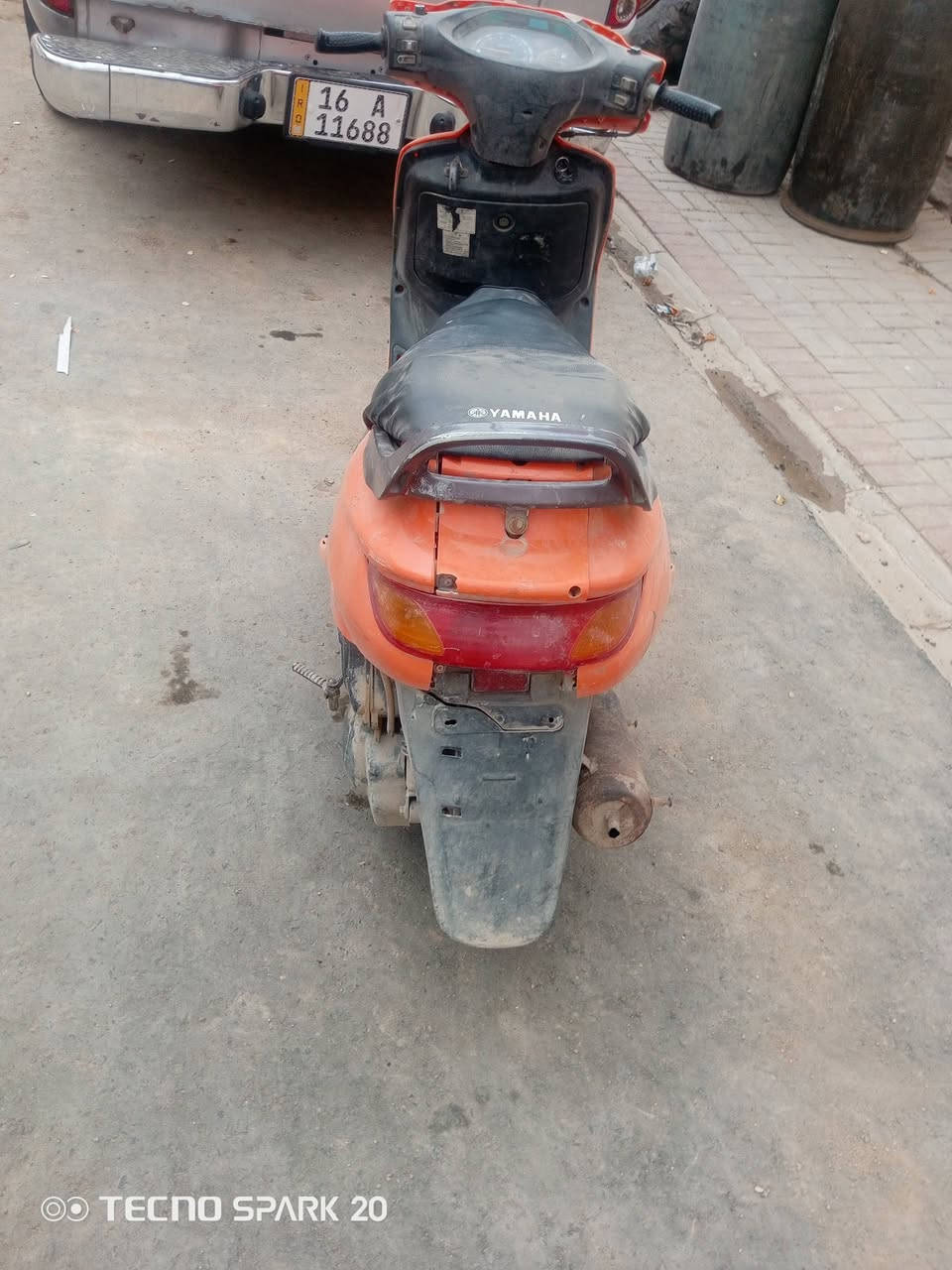 السلام عليكم دراجه فراشه كلشي مابيه شغل واطلع السعر 150 قفل لايت وهورن وسلف يرادله شخاطه الرقم ***********
