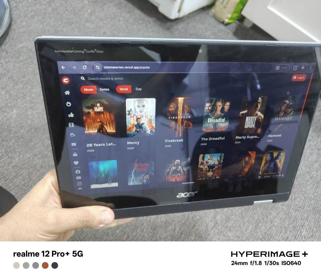 :
​Acer Chromebook Spin 311 
11.6 - شاشة لمس وقلاب 360 درجة
32gb
​السعر:
​135,000 بي مجال قليل
​التفاصيل:
​الحالة: نظيف جداً وشغال 100% بدون أي مشاكل.
​المميزات: الجهاز "Spin" يعني الشاشة تفتر 360 درجة ويتحول إلى تابلت.  
​الشاشة: لمس (Touch Screen) سريعة الاستجابة.
​النظام: كروم بوك (ChromeOS) خفيف جداً وسريع بالإنترنت.  
​الاستخدام: ممتاز جداً للدراسة، تصفح الإنترنت، مشاهدة الأفلام، وتشغيل تطبيقات الأندرويد وسينمانا كربلاء, العراق


**إذا كنت صاحب هذا الإعلان وتريد حذفه لأي سبب، رجاءا أرسل رسالة إلى الدعم الفني**