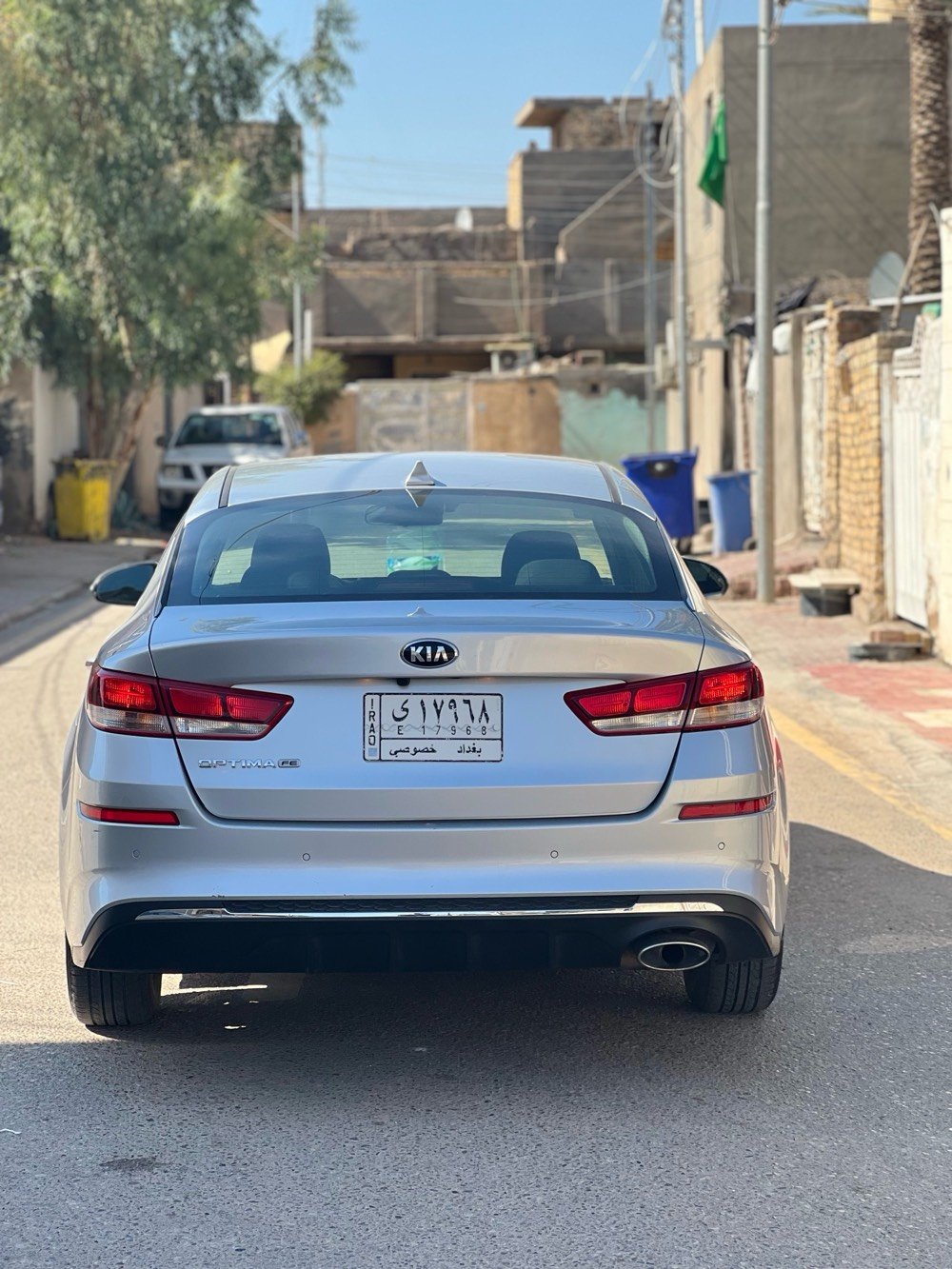 🚗 للبيع  او مراوس 
كيا أوبتيما 2020 FE 
المكان كربلاء 

- اللون: سلفر
- الموديل: 2020
- الفئة: FE
- وارد أمريكي
- ممشى 84000 ميل
- محرك 2.4 لتر اقتصادي وقوي
- قير أوتوماتيك 6 سرعات
- نظام ECO / SPORT / COMFORT
- شاشة، بلوتوث، Apple CarPlay و Android Auto
- كاميرا خلفية وحساسات
- نظام المحافظة على المسار وتحذير الاصطدام
- السيارة بحالة جيدة وجاهزة للاستخدام وكلش نظيفة
- حادثها فقط بارد واكو صبغ كلير موجود السونار بالمنشور 

للاستفسار والتواصل على الخاص أو الاتصال:
***********
135 سعرها و بيها مجال