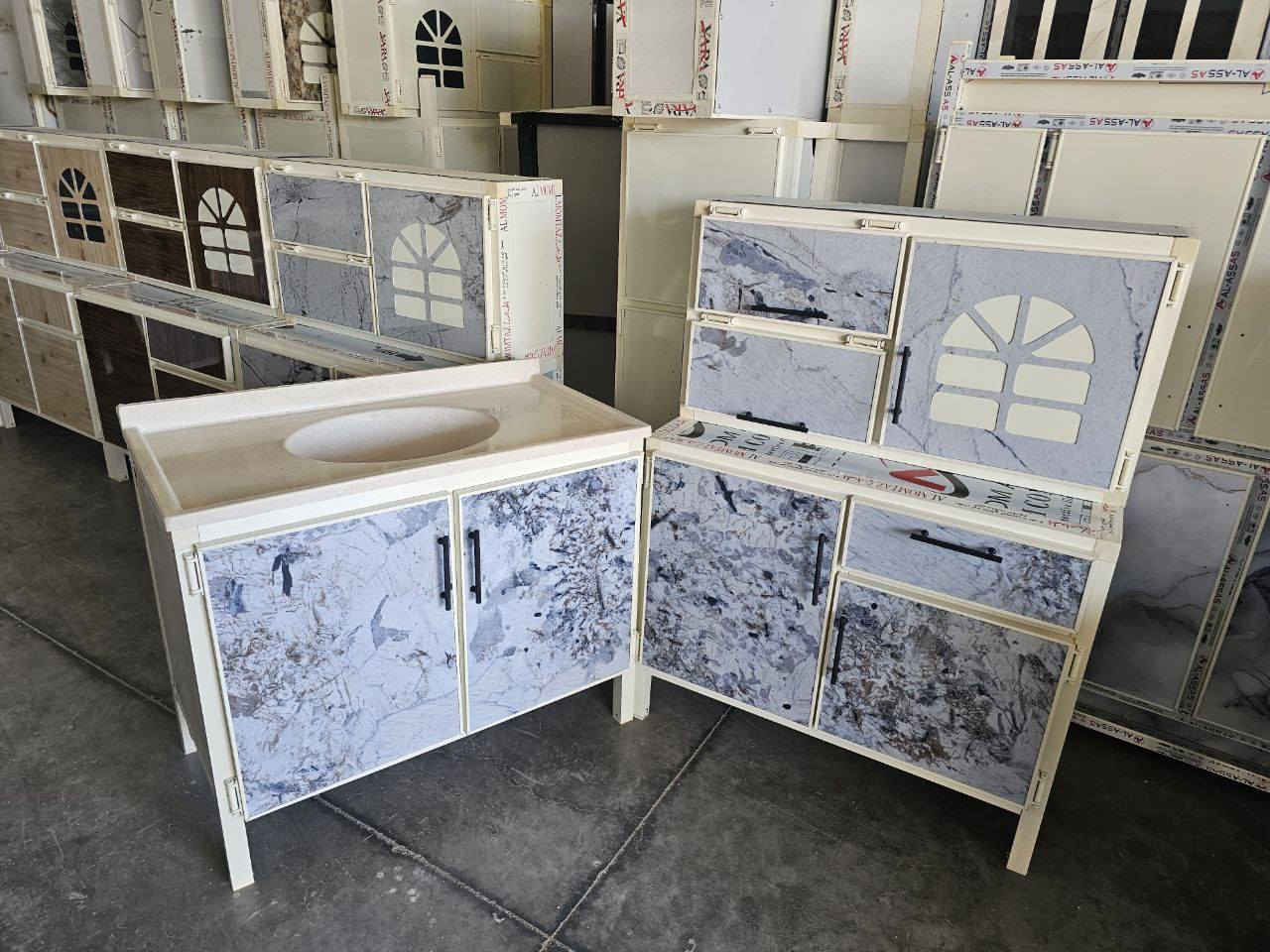 ما عليك بس  احجز والطلب يوصل لباب بيتك 🤗🌹🤗..
كاونتر ارضي وملحق متر    مع  سنك متر  مرمر
💥 (المنيوم سوكي)💥

كاونتر متر وملحق مع سنك متر 
♥️♥️السعر 170/ الف♥️♥️

التوصيل 🚚🚚
التوصيل 🚚🚚
بغداد داخل  مجاني

15 /اطراف  بغداد 

15//رمادي +فلوجه + كربلاء +بابل

25// مركز واسط  
50//أطراف واسط
25 /الديوانيه +النجف
35//ديالى
35/ السماوه+  الناصريه+  العماره + البصره


**إذا كنت صاحب هذا الإعلان وتريد حذفه لأي سبب، رجاءا أرسل رسالة إلى الدعم الفني**