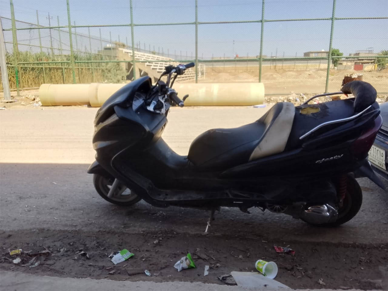 السلام عليكم دراجه ماجسته للبيع دراجه خير من الله بجم بومه صالنصه رياضي دراجه بيها شلعه مخيفه لايت عالي ناصي كيجات كلها شغاله دبلات خير من الله سعر ٣٥٠ مكان بسمايه للاستفسار***********

