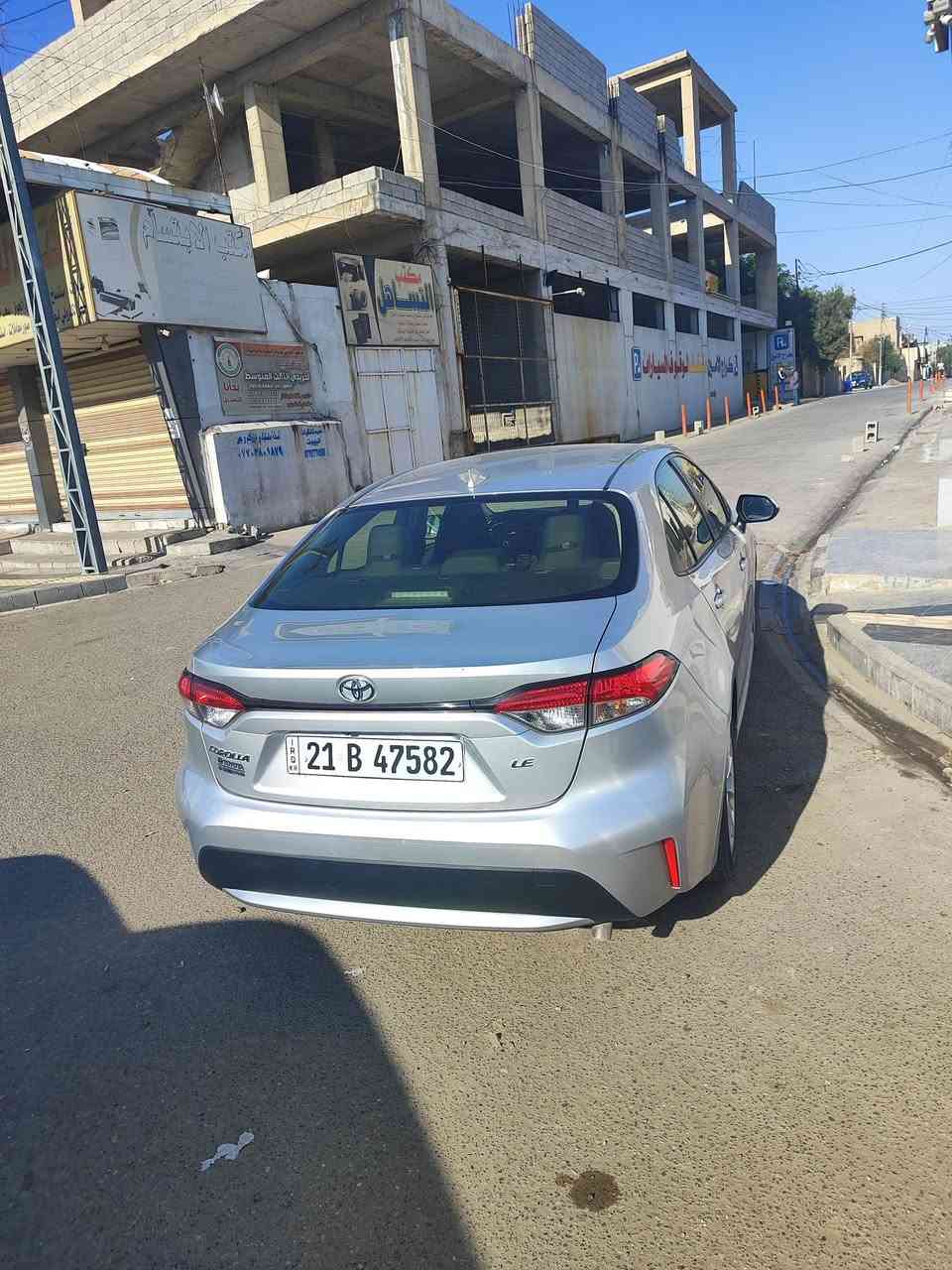 كورولا 2022محسن بصمه+بصمت ابواب +بصمت جنطه +رادار جانبي حساس خلفي بدون ارباك ماشيه44ضرره بوني تبديل رقم سليمانيه هزه رقم دولي 
مانقصه شي جاهزه تحويل مباشر بطاقه بانزين بيه 
مكاني كركوك ***********سعره162
بيع فقط
