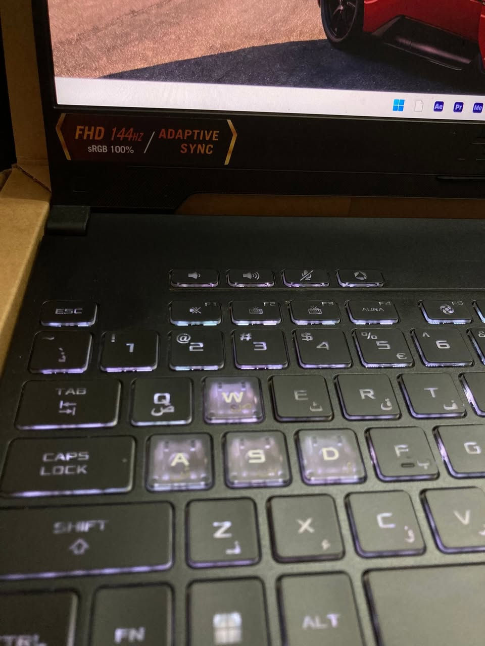 السلام عليكم
لابتوب الكيمنك الاحترافي من Asus بالفئه الاقوى A15 
طبعا اللابتوب بالكارتونه كامل مكمل بدون نقص
ياتي بالعتاد الاتي

شاشه حجم 15.6 انش بمعدل تحديث 144 فريم، ادابتڤ سنك استجابه ضوئيه بتغطيه الوان
100SRGB الوان نقيه 

معالج خرافي من AMD
RYzen 7-7430HS -5.1GHZ BOOST WITH RADEON GFX 
فئه HS لاعلى اداء

كرت الشاشه المنفصل تحفه من
Nvidia RTX 4060-8GB 140W full watt
نسخه 140واط اداء كامل 

رامات سعه 16GB نوع DDR5 قابل للتطوير
هارد 512m.2 قابل للتطوير 

بطاريه نسبه ٩٤٪؜ تطول عده ساعات
كيبورد RGB عربي وكاله شرق اوسط اكيد 

اكيد اللابتوب احترافي بكافه الاستخدامات الثقيله
السعر مليون و ٢٨٥ الف فقط ثابت 

العنوان الشرطه الخامسه قرب البياع و متوفر توصيل
للتواصل***********
