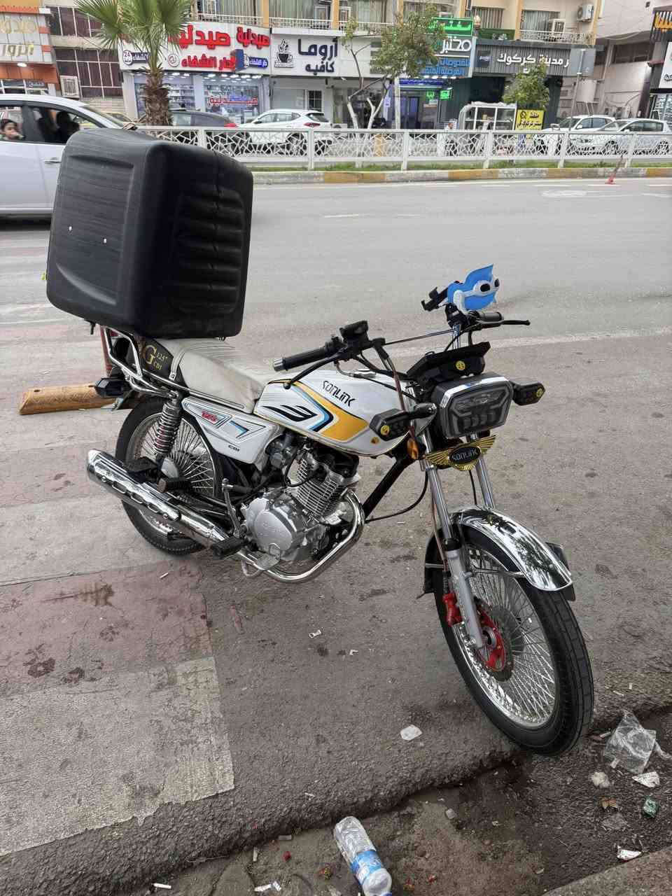 سلام عليكم دراجه للبيع مرقم كركوك سنويه بسمي شرط التحويل دراجه لوك فقط صوت خفيف بالمحرك….سعر مليون و 650 ….***********
