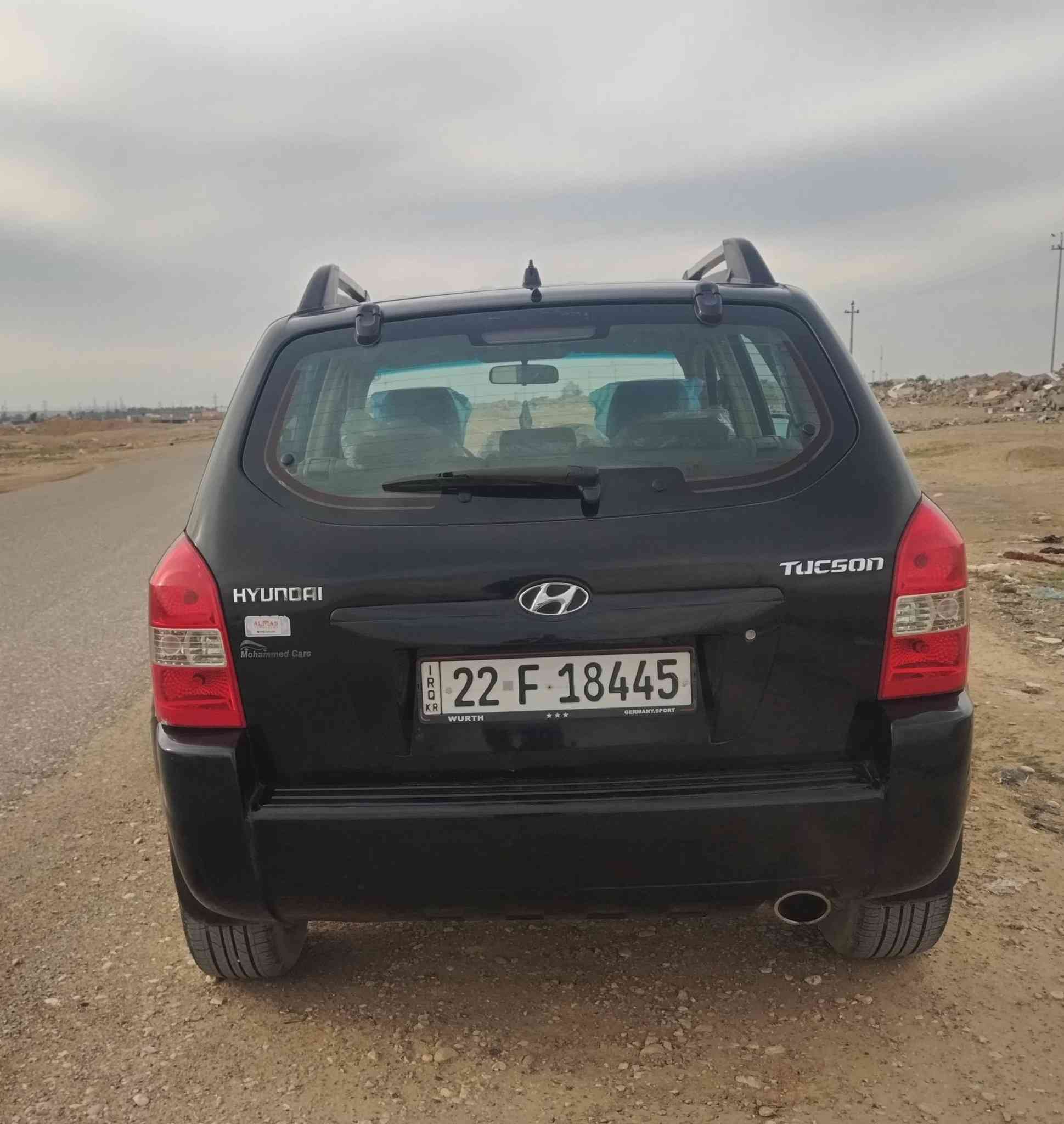 بسم الله وعلى بركة الله تعالى
سيارة هونداي توكسون للبيع موديل 2008 ماشي 214 رقم أربيل والسنوية لحد 28 وهزه جديده وشرط تحويل.. 

مواصفات السيارة..

تبريد تدفئة.

محرك2000 دوش

گير أوتوماتيك

وجامات كهربائية

وكاميره وشاشة HD

ویل كپ.

والسيارة خير من الله وكلهه على البلاد

السعر.. 108 وبيهه مجال

مكان السيارة خانقين.. للتواصل والأستفسار تواصلو على هذا الرقم

***********
