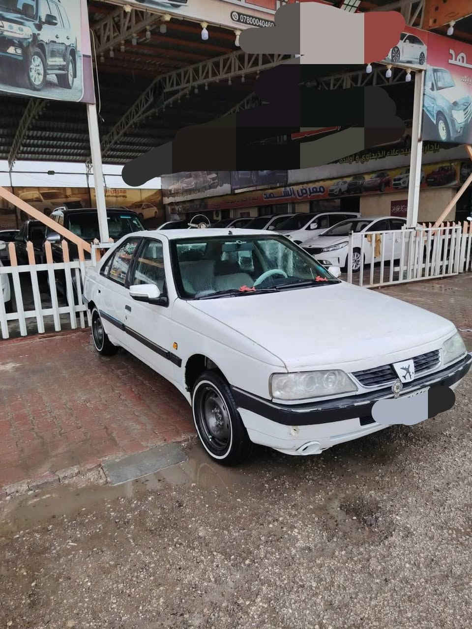 سلام عليكم بيجو 405 GLX رقم بابل بسمي سيارة رقم جديد  موديل 2012 رايدها 42 وبيها مجال بسيط سيارة معازية اي شي ***********
