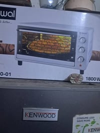 فرن كهربائي مستعمل مره وحده شاهد الله السعر ١٠٠ وبيه مجال استفسار ع رق...