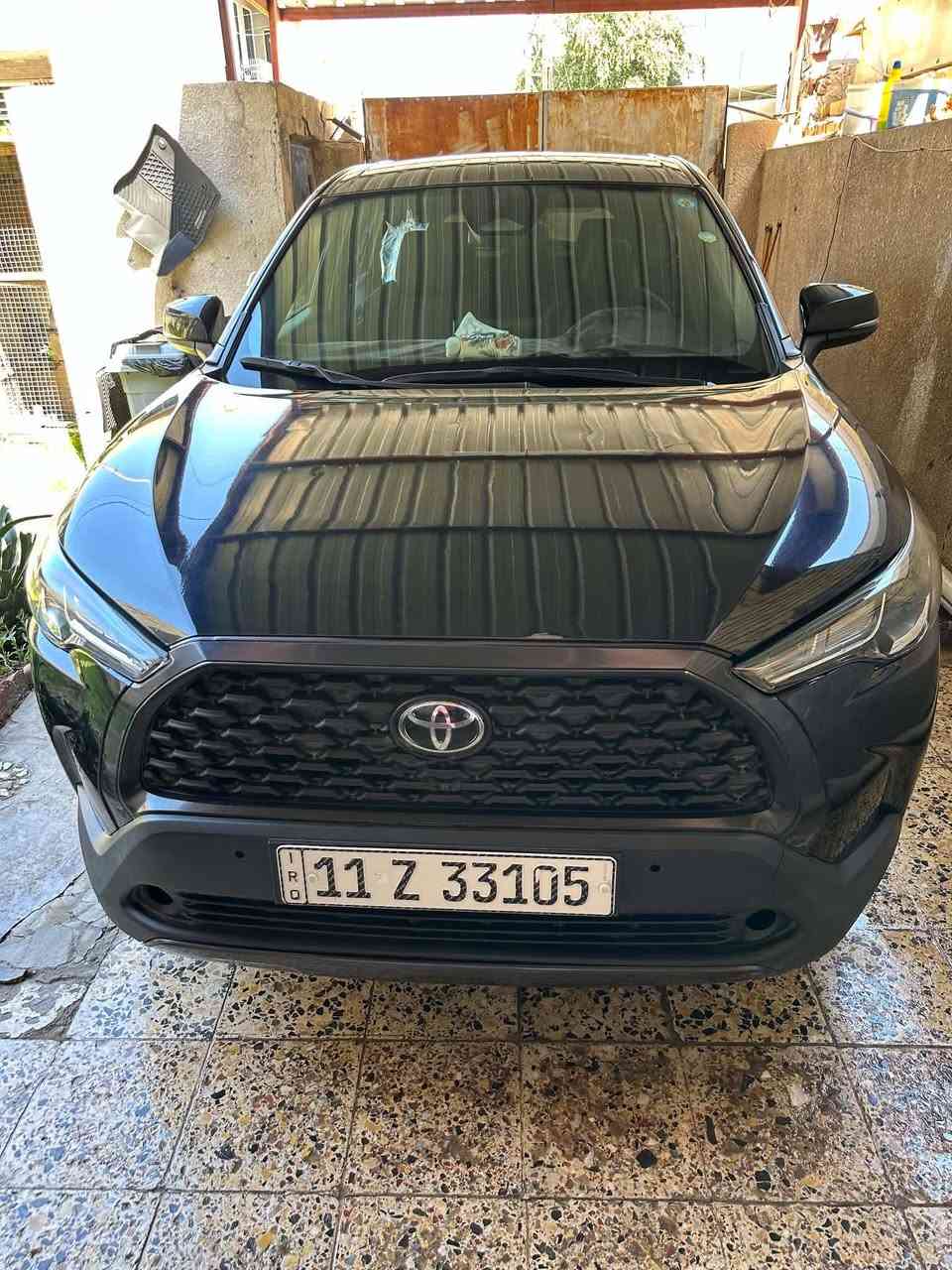كورلا كروز هايبرد أمريكي
موديل 2023 
الون اسود
الضرر البنيد تبديل فقط
سعر 168 وبيه مجال  ***********
