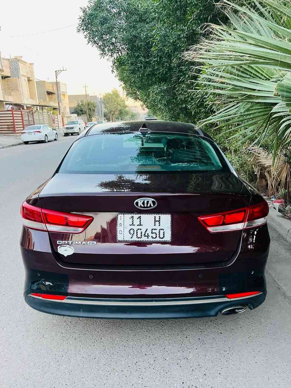 كيا اوبتما 2018 
رقم بغداد الدولي الجديد 
فول رادارات امامي خلفي والجوانب 
شاشه كار بلي كامره دواره خلفيه 
ثلاث وضعيات قاياده ايكو وسبورت وعادي 
فول تحكمات ستيرن مع كروس سرعه 
سياره ليبل واحد بدون لغود بدون شواصي بدون ايرباك باسمي رقم بغداد الدولي الجديد هزه سنويه جديد تحويل مباشر السعر 112 للاتصال *********** بغداد, العراق
