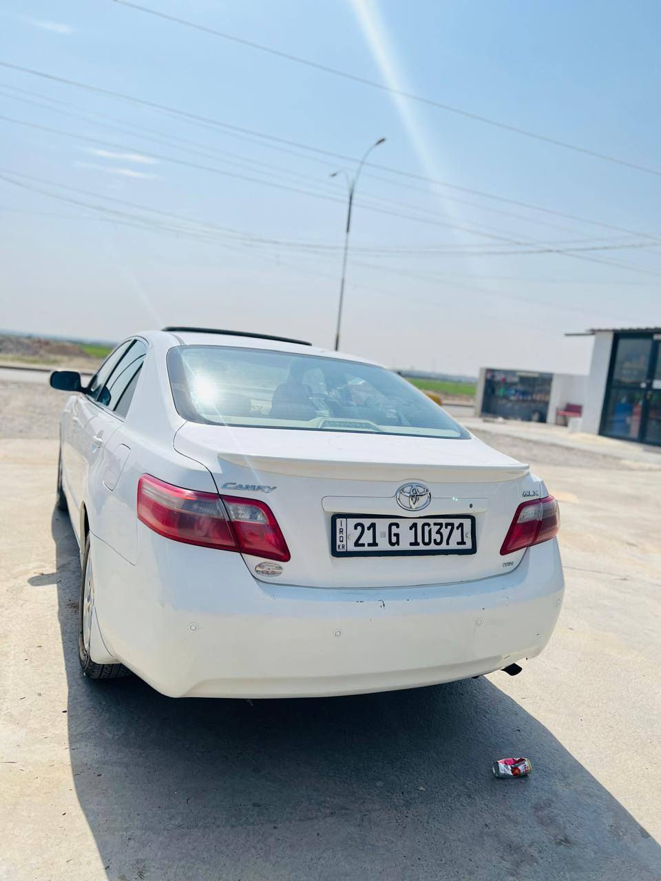 السلام عليكم 
سيارة كامري موديل 2009 GLX خليجي فول مواصفات تنته برده خلفيه تبريد قطعتين  السياره كلين لابارد ولاصبغ  صدر جديد تايرات جديد السيارة بعدها 
وضع شركة  رقم سليمانية دولي 
للاتصال / ***********
