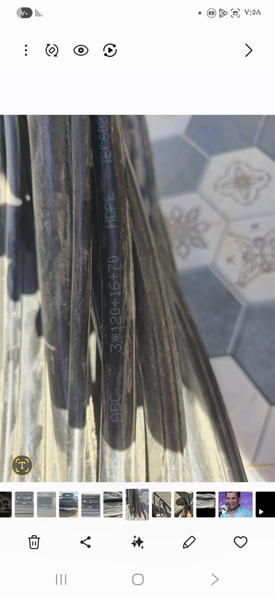 ضفيره كهرباء للبيع 
جديده مامستعمله ولا ساعه 
 حجم 120
طول 54 متر  مفحوصه من قبل  دائرة الكهرباء
السعر اقل من السوك  الشراي يتصل ع هذا الرقم
***********
