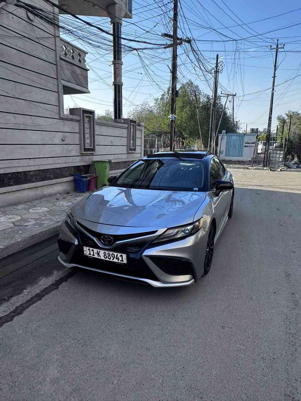 السلام عليكم
بدون ايرباك - بدون شاصي - بدون لغد

كامري  2023 xse فول مواصفات معروفة 
بنوراما كشنات بلاد  تكم  اسود 
ماشية 37الف للعلم ممشى امريكا هذا 
سونار موجود بالمنشور
سعرها 210$ بيها مجال بسيط 
مكانها بغداد شارع فلسطين
***********
