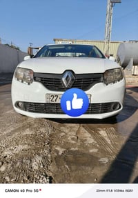 رينو سمبل موديل 2016 رقم ذي قار دولي سنويه جديد  قطعتين تبديل بنيد  وج...