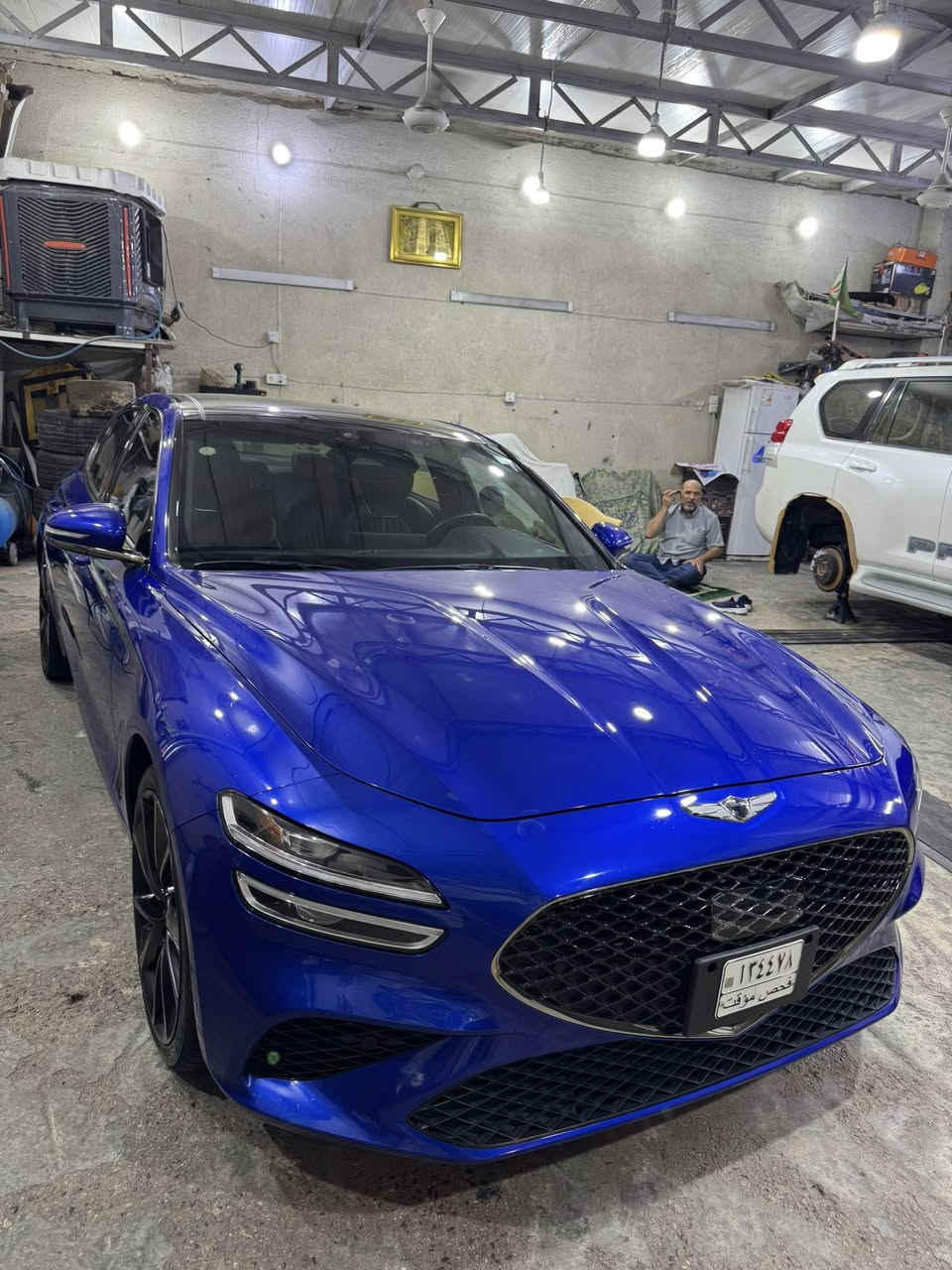 جنزز 2023  6 سلندر توين تيربو 
سيارة فول مواصفات 
كلين تايتل مكفولة من صبغ او غرق  او البارد 
بدون لوحات 
السعر 25500$ 
مكاني كربلاء 
***********
***********
