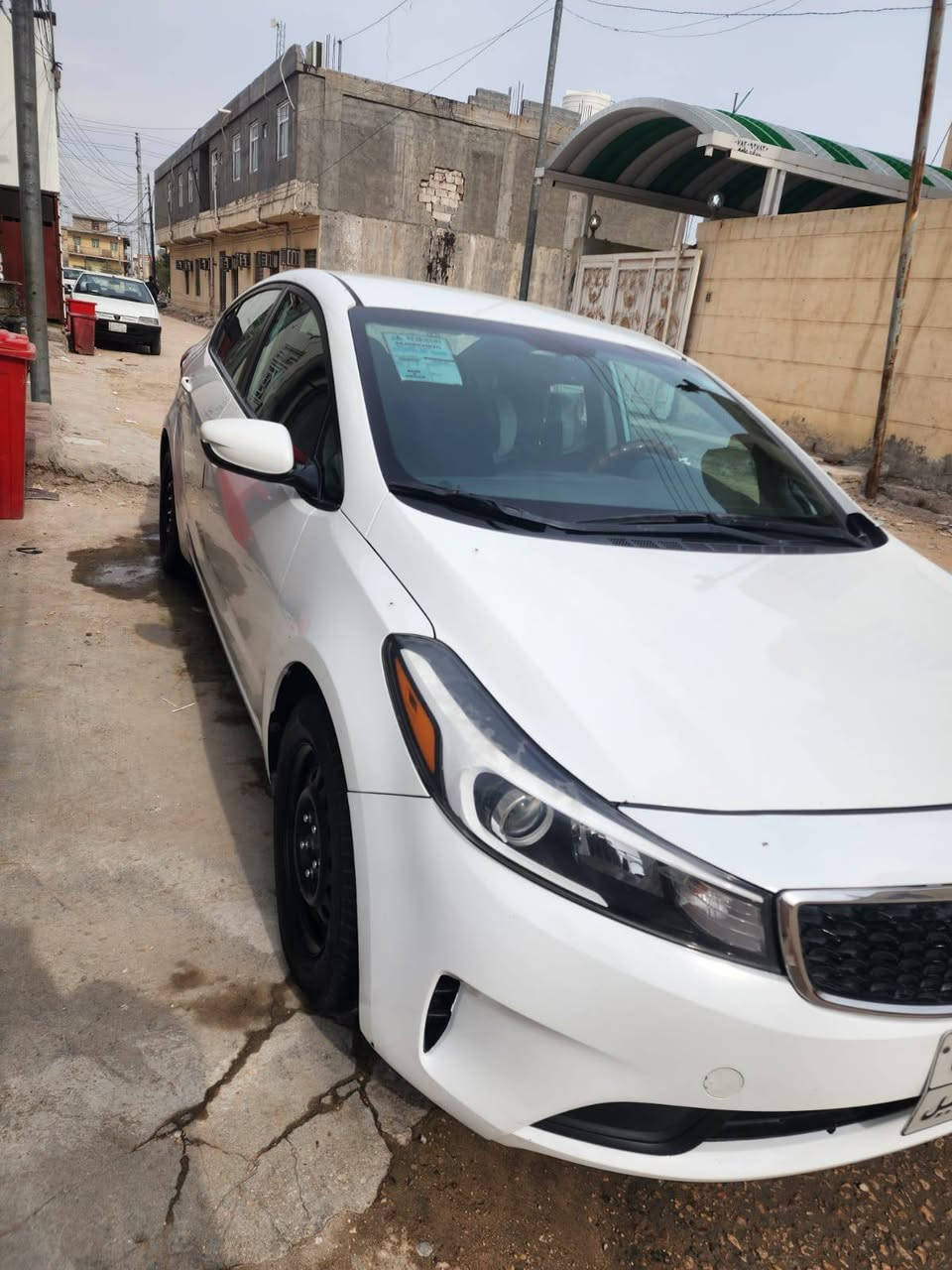 كيا فورتي 2017 رقم اربيل سنوية نافذة  حادث جاملغ امامي رقم اربيل مكان السياره كربلاء السعر112 بيها مجال للأستفسار *********** يوجد واتساب
