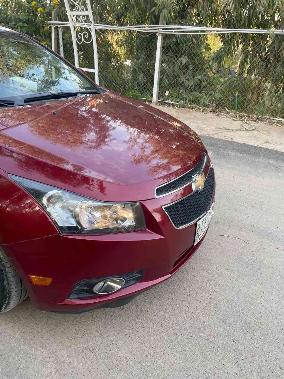 تحيه طيبه اعزائي شوفرليت كروز بيه كم قطعه صبغ جماليه ابيع احزام جاهزه وجديده مشروع وطني ثاني يوم مداور بأسم المشتري سعر 72 وبيها مجال مكاني نجف كوفه موبايل ***********
