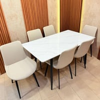 ميز طعام 6كراسي • دوشمة جلد • قضاء الدجيل