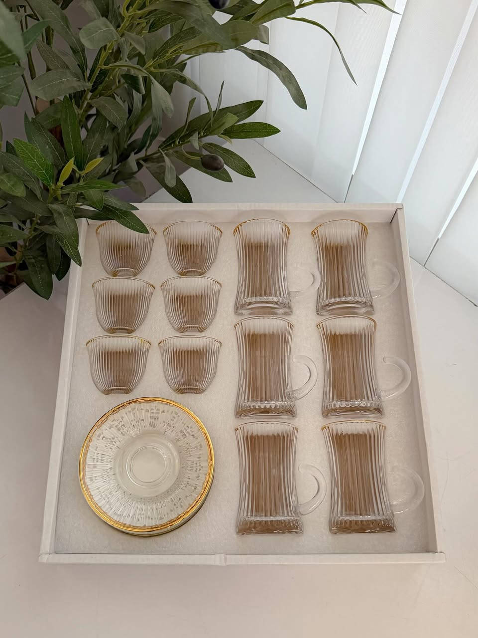سيت 18 قطعة 
6 استكان + 6 صحن + 6 فنجان
اطار ذهبي 
كوالتي عالي 
اسعارنا الافضل في السوق ولكم حق المقارنة
توصيل كل العراق 5 الاف⁩⁩


**إذا كنت صاحب هذا الإعلان وتريد حذفه لأي سبب، رجاءا أرسل رسالة إلى الدعم الفني**