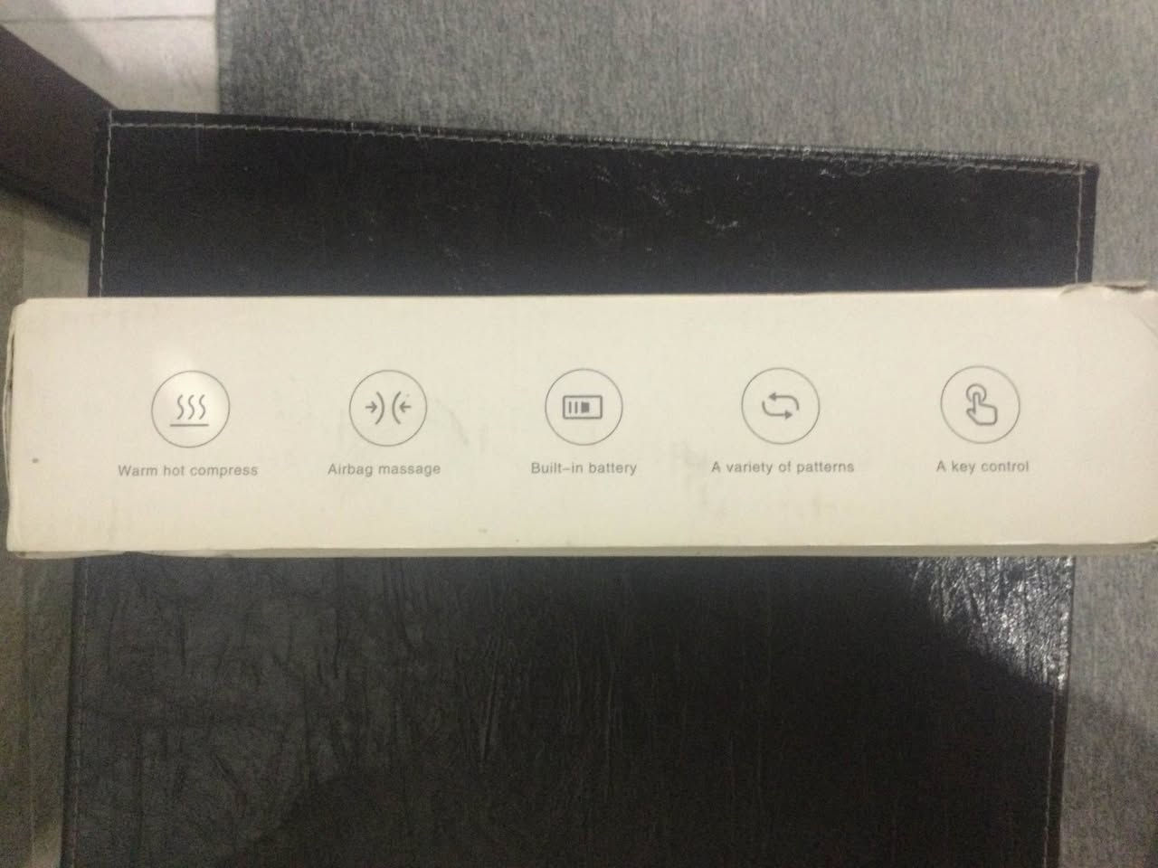 الجهاز عبارة عن شريط يلتف على ساق القدم ويقوم بالتدليك مع الحرارة بيه خيارات ينشحن ويستعمل 
سعره ١٥ الف
عنواني / اربيل / روناكي
يوجد توصيل داخل اربيل ٥ الف
ملاحظة : الجهاز عبارة عن قطعة واحدة موضح بالصور على الباكيت اي لرجل واحد وليس قطعتين أربيل, العراق


**إذا كنت صاحب هذا الإعلان وتريد حذفه لأي سبب، رجاءا أرسل رسالة إلى الدعم الفني**