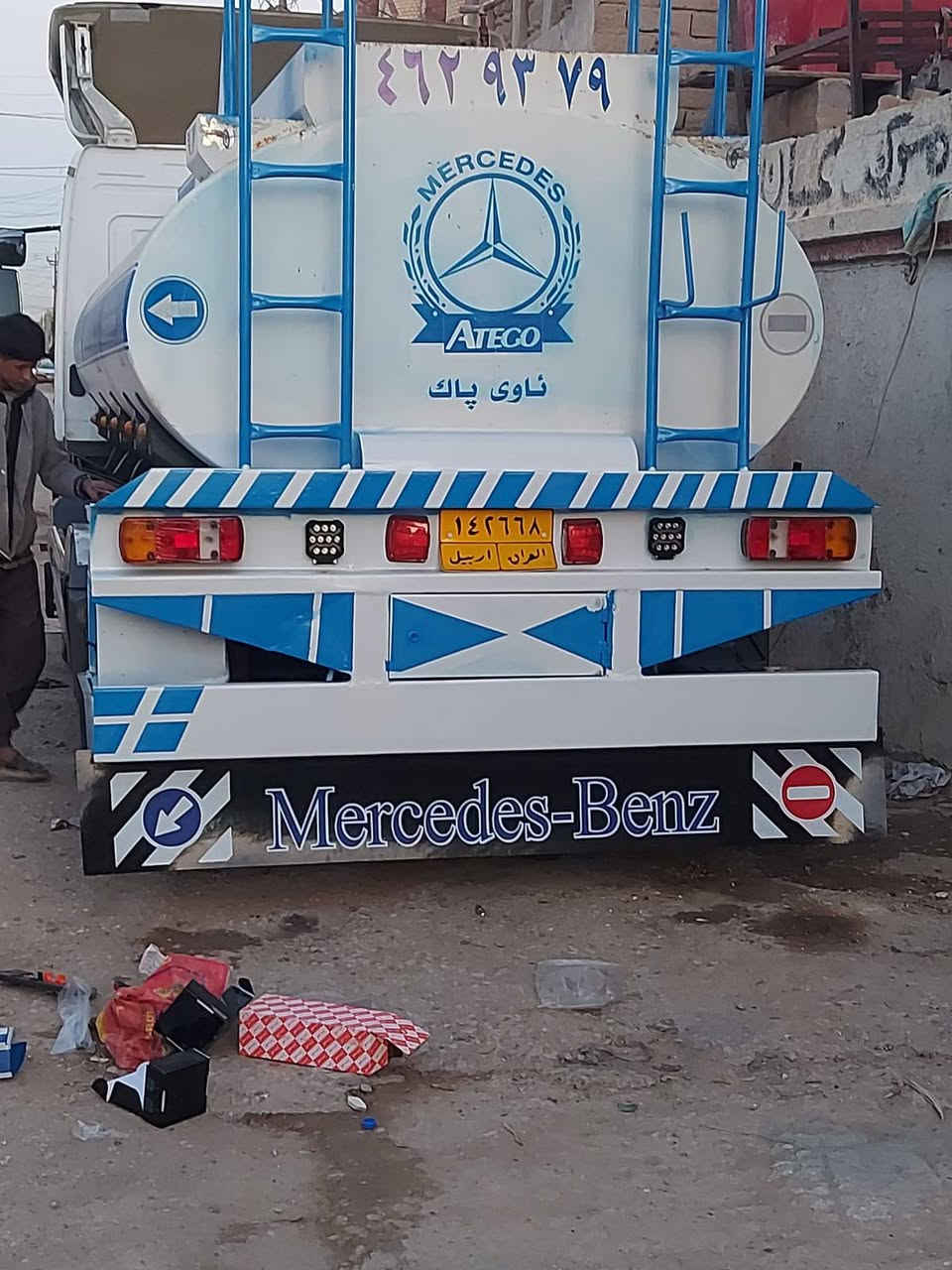 سلام عليكم تنكر جاحز لبيع ٨ طن موديل 2000
مكانه العماره ال الاستفسار ***********
