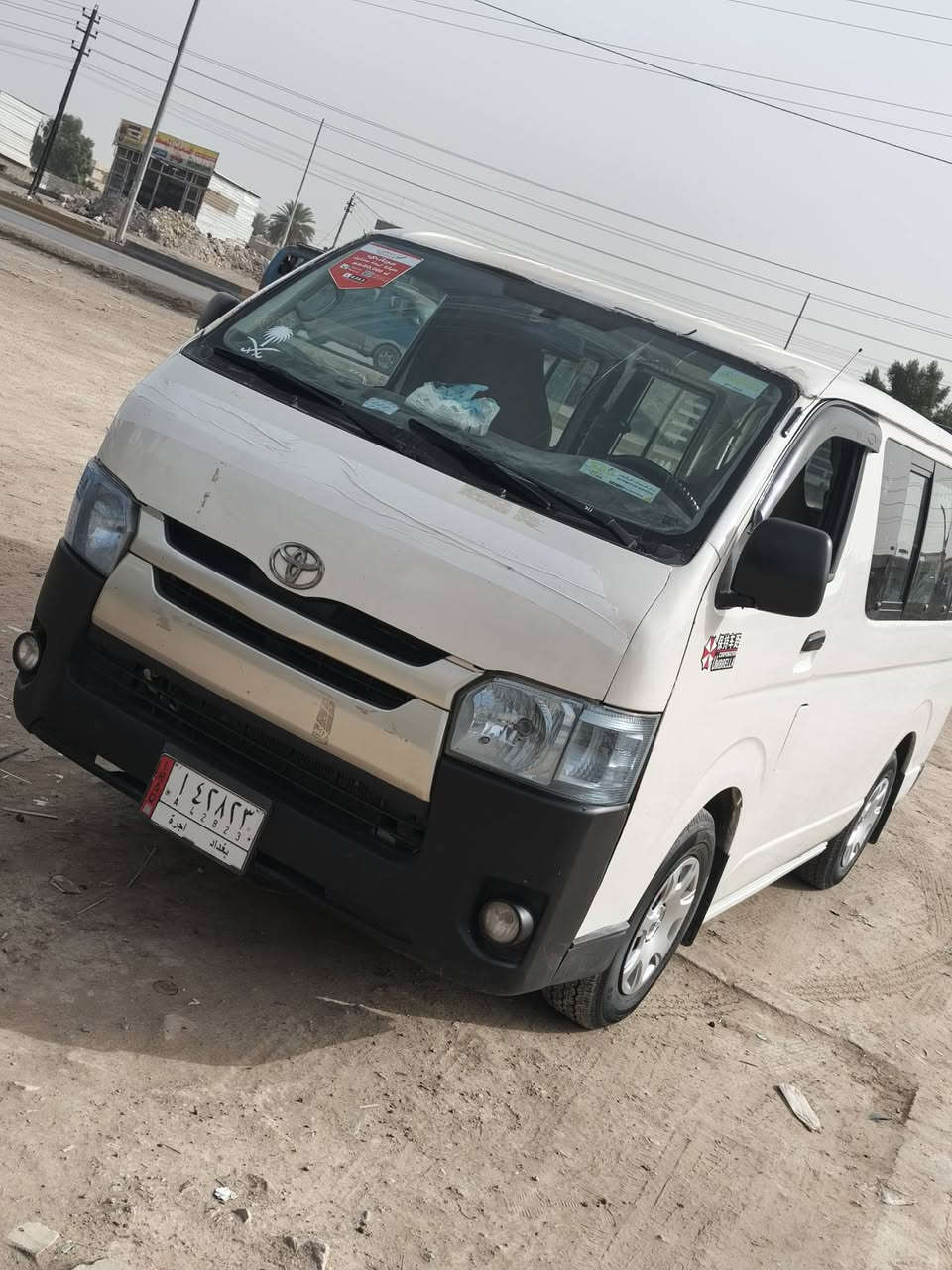 سلام عليكم تيوتا هايس موديل 2006 مكان السياره ابو غريب ***********/***********
