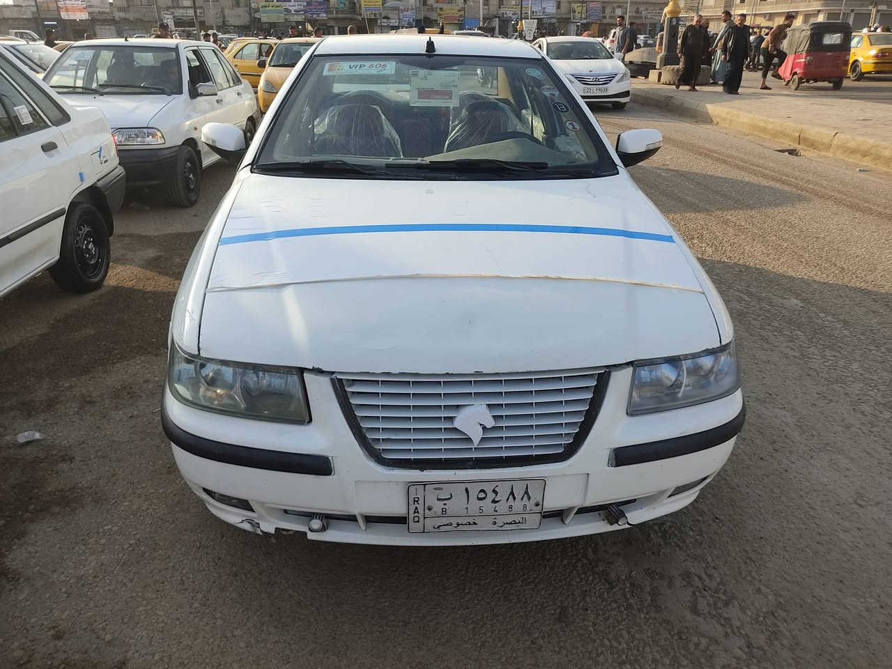 سمند موديل 2011 مكفوله من الضربه والتبديل والصبغ ما عدى رشات بالدوس وتكحيلات بسيطه ، مكينه وكير خير من الله، تخم تاير، حداديه، سنويه لل2027 
السعر 38 وبيه مجال، مكان السياره ميسان العماره
مكلف بالنشر 
للتواصل الاتصال على الرقم 
***********
