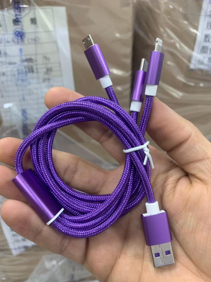 5A High Quality 3in1 Fast Charging Data Cables
4 Cores / Pure Copper
2 Colours in Braided (3500pcs)
1 Color in TPE! (1000 pcs)

#cnwlinks #cnwlink #stock #cable #fastchargingcable #3in1cable


**إذا كنت صاحب هذا الإعلان وتريد حذفه لأي سبب، رجاءا أرسل رسالة إلى الدعم الفني**