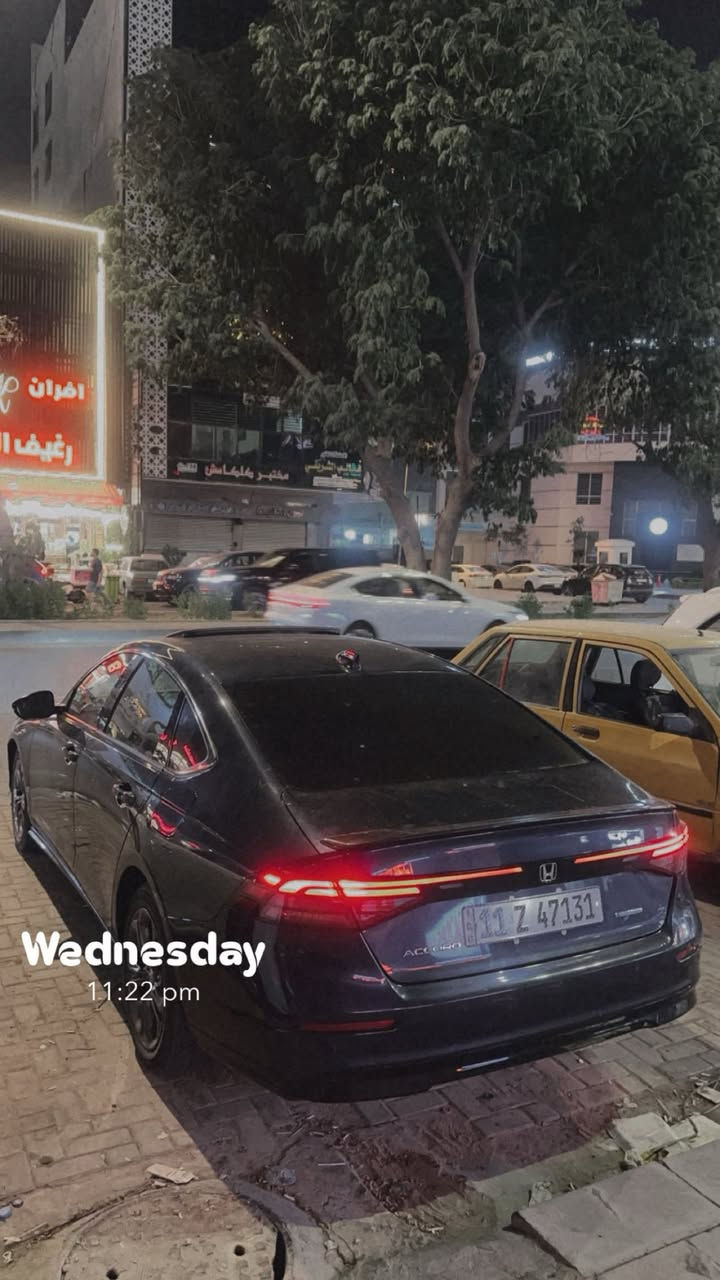 السلام عليكم
هوندا اكورد 2024 EXL
ماشيه 28 KM
صبغ بنيد وجاملغ وباقي السياره كفاله عامه
رقم بغداد بأسمي سنويه هزه كله جديد
ايرباك دركه فقط
السعر 188 ورقه وبيها مجال شي بسيط
مكاني بغداد
***********
