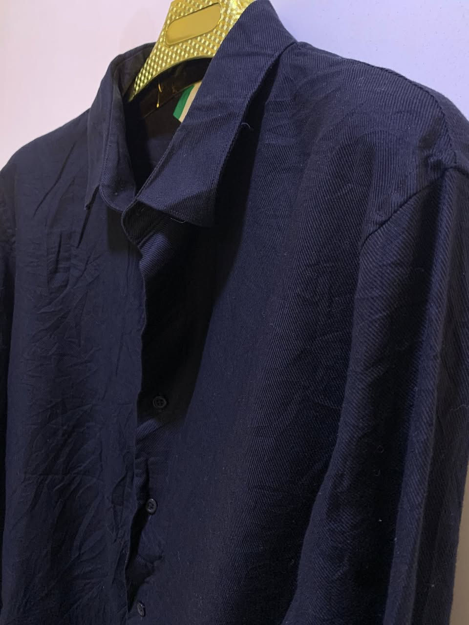 قميص اوروبي 

🔹صنع اندنوسيا
  
 🔹قياس اكس لارج

🔹فول كواليتي عالي  اسود قوي 
الاصلي غير مستخدم

 توصيل متوفر 📍🇮🇶


**إذا كنت صاحب هذا الإعلان وتريد حذفه لأي سبب، رجاءا أرسل رسالة إلى الدعم الفني**