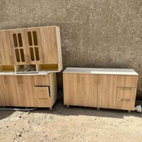 كاونتر تركي نضيف جداً السنك مرمر السعر 300وبي مجال07802853581