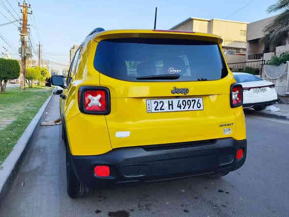 سلام عليكم 
للبيع Jeep renegade sport 2017
- جيب رينيجد سبورت 2017 
- محرك 2400 
- ماشية 70,000 ميل 
- ضرر جاملغ امامي و ربع الباب فقط بدون دواخل السيارة و بدون ايرباك كله سليم 
. رقم اربيل بأسمي سنوية و هزة جديدة ، الهزة و البراد  لغاية شهر 7/2026
السعر المطلوب 12,000 $ قابل للتفاوض
مكانها بغداد المحمودية 
للأستفسار 
***********
***********
