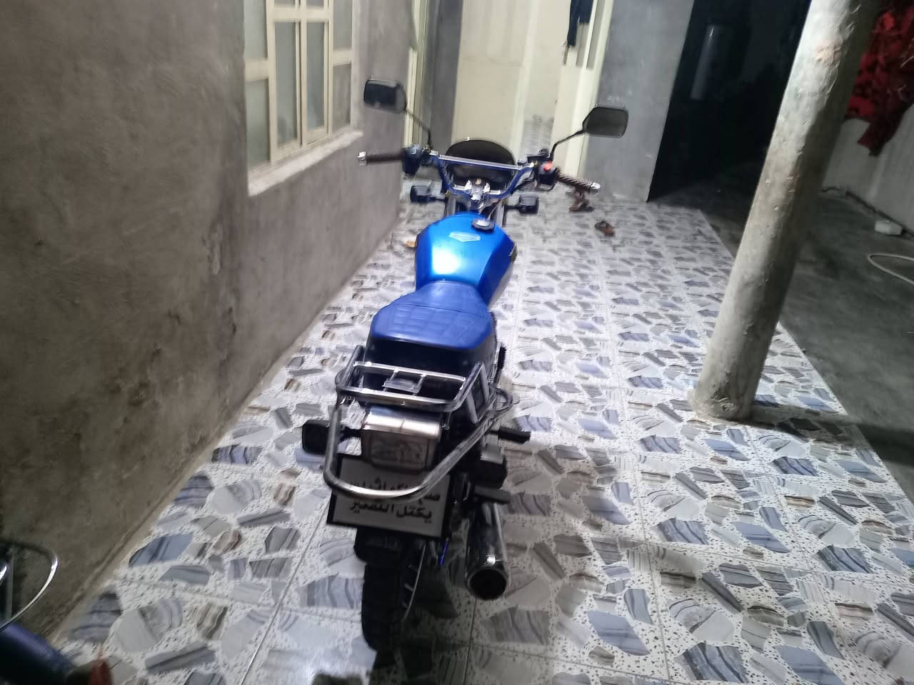 السلام عليكم دراجه جراني موديل 25 رمادي شارع 20  ***********
