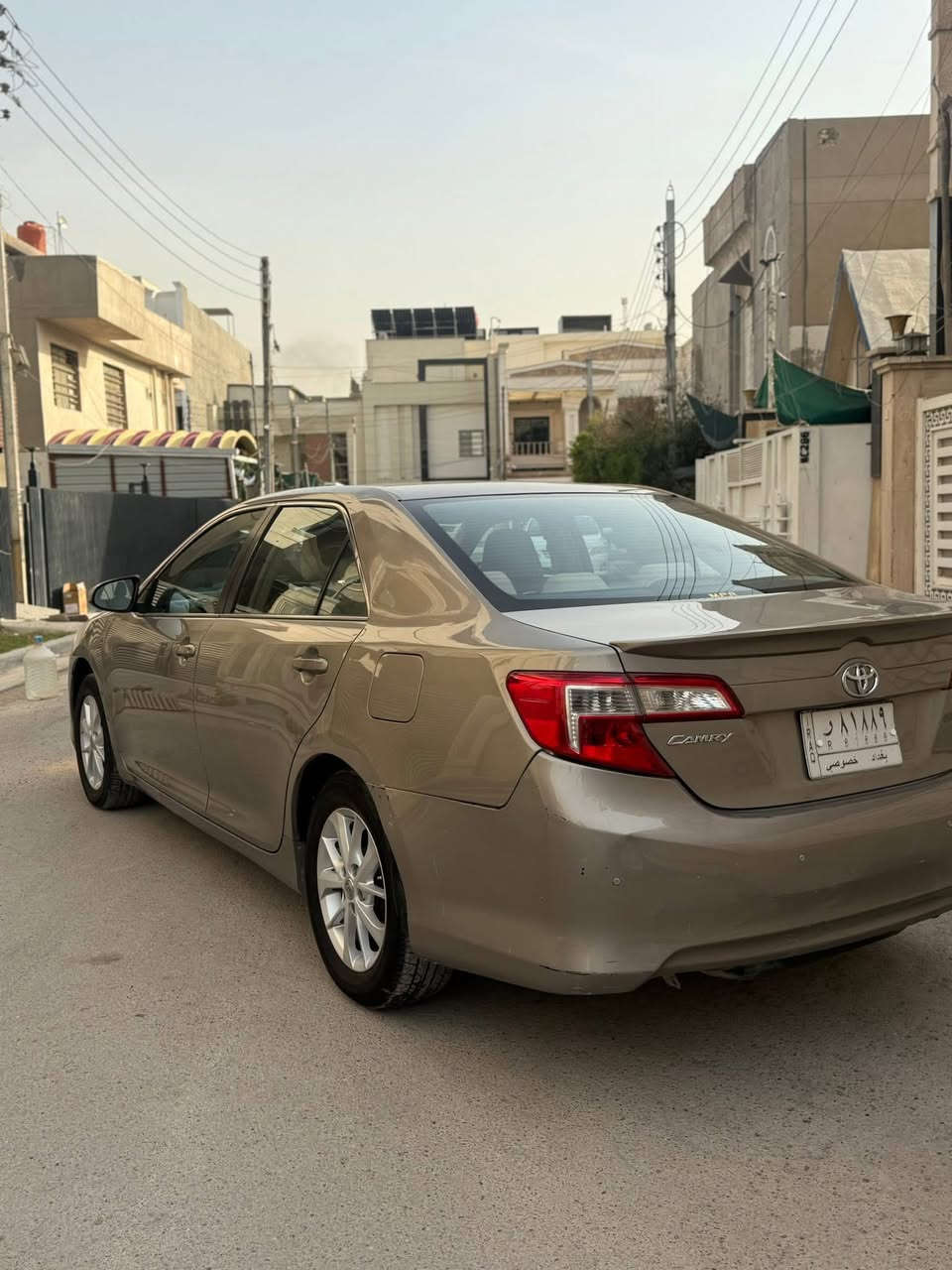 السلام عليكم كامري موديل خليجي 2013 ماشيه 93 الف
بدون صبغ  جاملغ امامي بارد فقط مواصفات عتياديه السياره جاهزه صدر جديد تبريد ثلج مابيه نقص ملاحظات بسيطه بالدعاميه فقط. 

 السعر 145 ورقه 

العنوان المنصور ***********
