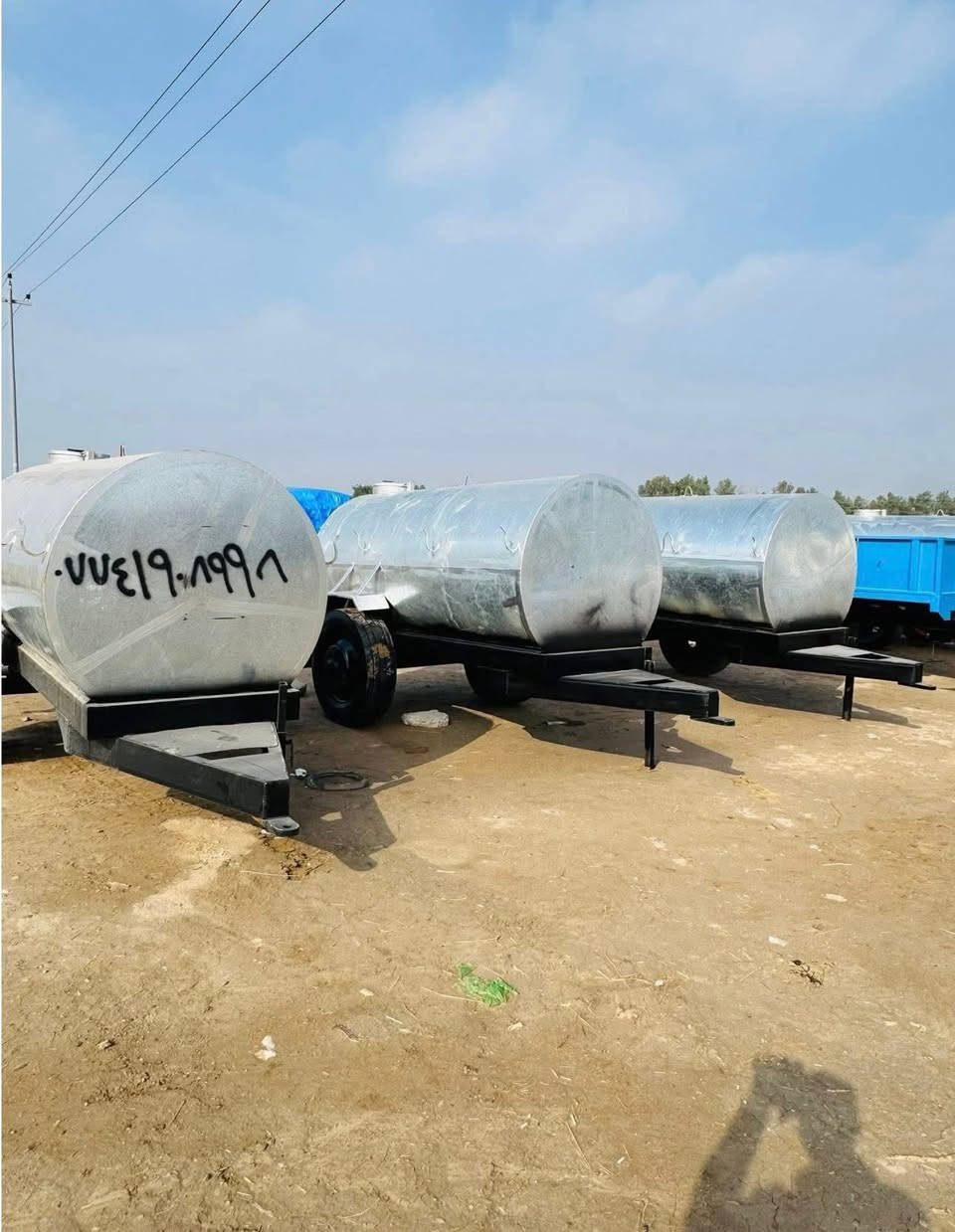 مقطورات والخزانات بكافت الحجام  والتانكيات للبيع مغلون درجه اولى دنكير تاير 22 شاصي بلادي السعه 5000 او 3500

المكان الشوملي قرب السريع الدولي على الشارع العام قرب المحطه البهاء مدخل الشوملي

للاتصال على الارقام

***********

***********

توجد خدمات توصيل لكافه المحافظات
