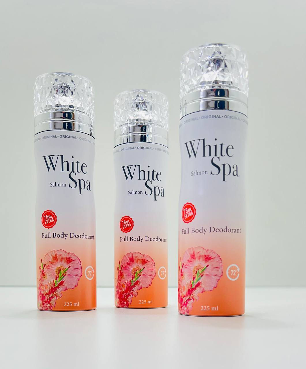 معطر ومزيل عرق للجسم  White Spa 🥹💗 (وايت سبا) التركي 🇹🇷
بروائح مختلفة من الورد ٨ اشكال 
والعطور تجنننن راح تدمنين عليهم 😭👄
 
رائحة جميلة تدوم لمدة 24 ساعة.
يعمل كمفتح للبشرة ويحتوي على فيتامين A.
لا يترك أي أثر على الملابس بجميع ألوانها.

متوفر بحجم 225 مل مع كمية إضافية.


**إذا كنت صاحب هذا الإعلان وتريد حذفه لأي سبب، رجاءا أرسل رسالة إلى الدعم الفني**