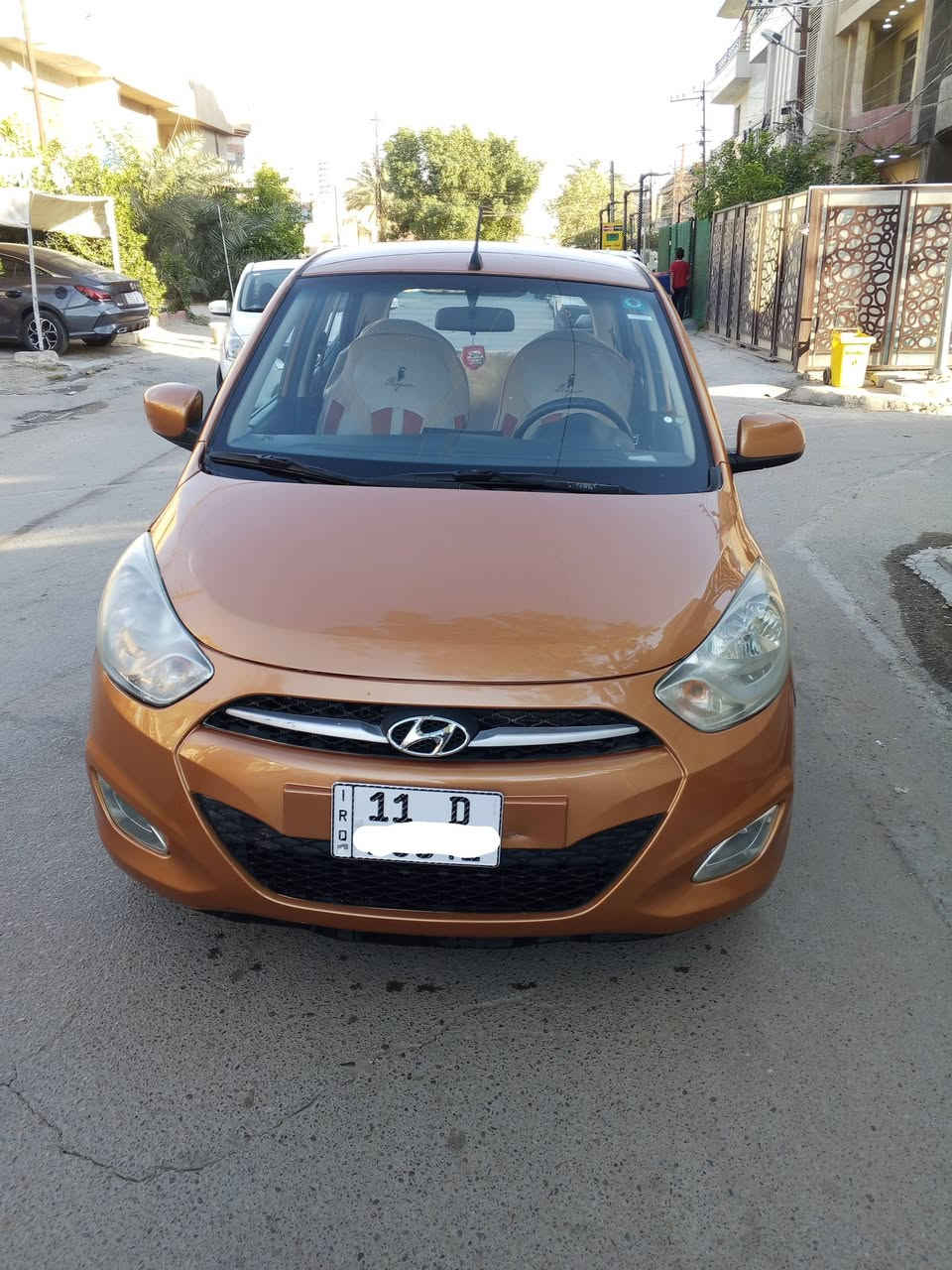 هونداي i10 موديل 2015 لون مميز رقم بغداد دولي سابقا كان بيها جراد بسيط وصبغ جماليه السعر 72 وبيها مجال كير محرك صدر تبريد جديد موبايل ***********
