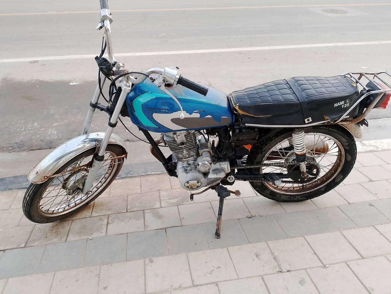 سلام عليكم دراجه ايراني دراجه مال شقل بيه خيط تبخير سعره 225وبيه مجال مكاني قضاء الصادق رقمي ***********
