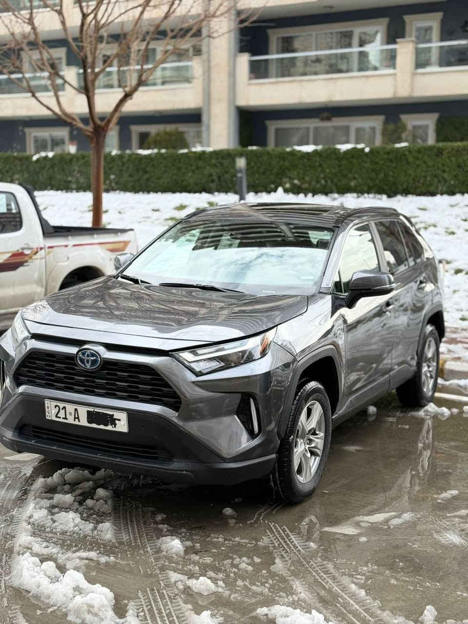 TOYOTA RAV4  HYBRID 2024 XLT
بەسمە سڵاید ئاوێنەڕادار ڕاداری پێشەوە سنوق جەگ وشەق شاشەگەورەو کامێرە لەمس سوکان هیتەر کوشن هیتەر 3مۆدی لێخوڕین خەتی جادە لایت پێشو دوا لید ئۆتۆ فوول ئۆتۆ دەبڵ ئەکسل ویل کرۆم کوشن کارەبا برێک بەسمە ئۆتۆهۆڵد گێچ ئەلکترۆن زۆرمواسەفاتی تر یەکپارچە بۆیاخ دواوە      ***********
وەتیئەپ ڤایبەر السليمانية, العراق

