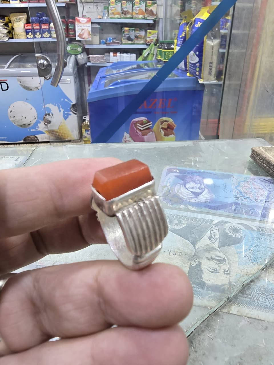 عقيق يماني قديم 
صياغه يدوي قياس ٢٣


**إذا كنت صاحب هذا الإعلان وتريد حذفه لأي سبب، رجاءا أرسل رسالة إلى الدعم الفني**